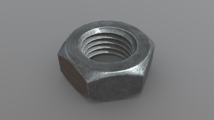 Nut 3D Model