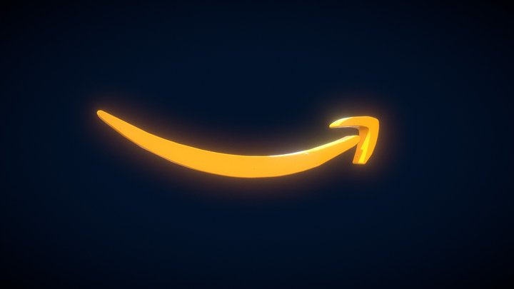 AWS Brand Smile 3D Model