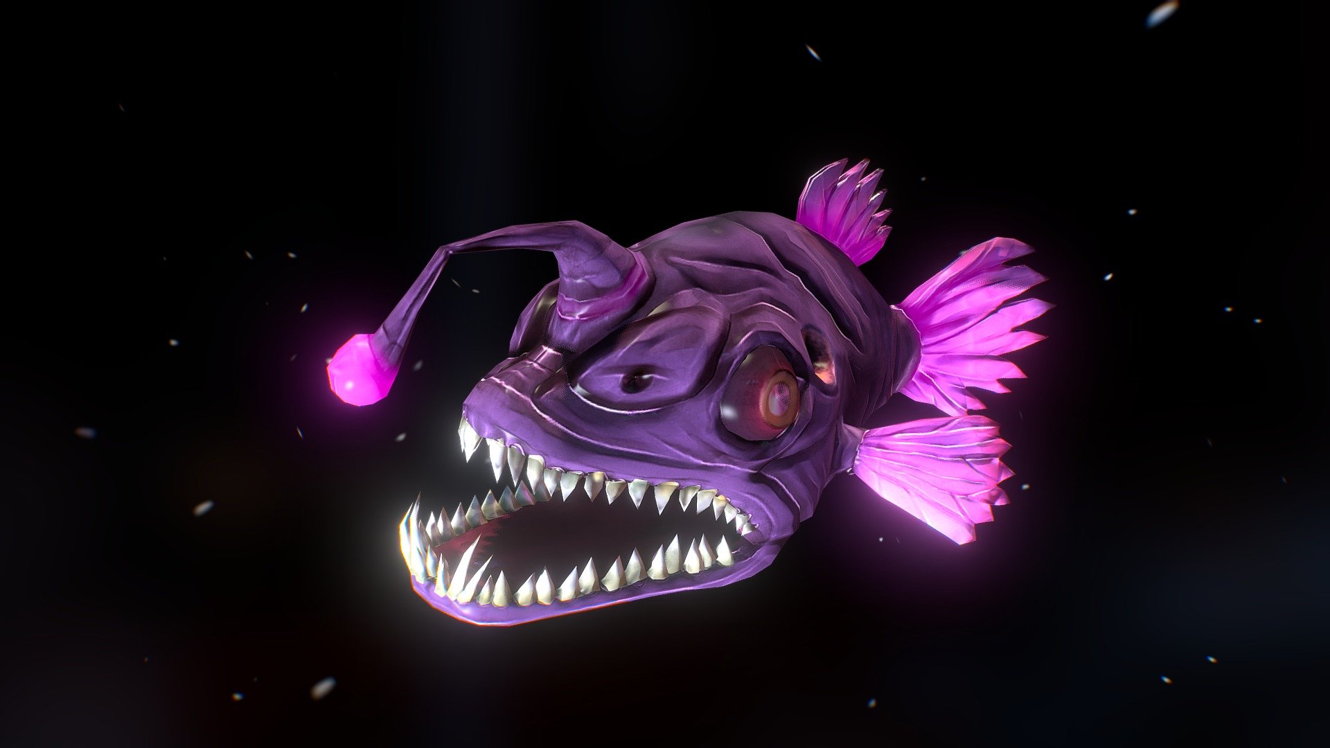 Angler Fish - Stylized Study - 3D model by kimmokaunela [2af9a2c