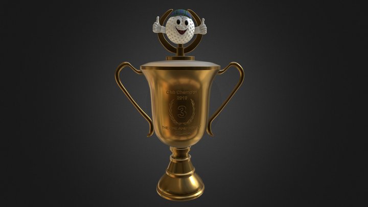 Trophy 3rd and Homely 3D Model