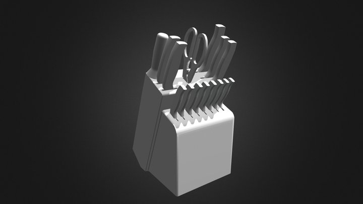 Cutlery Set 3D Model