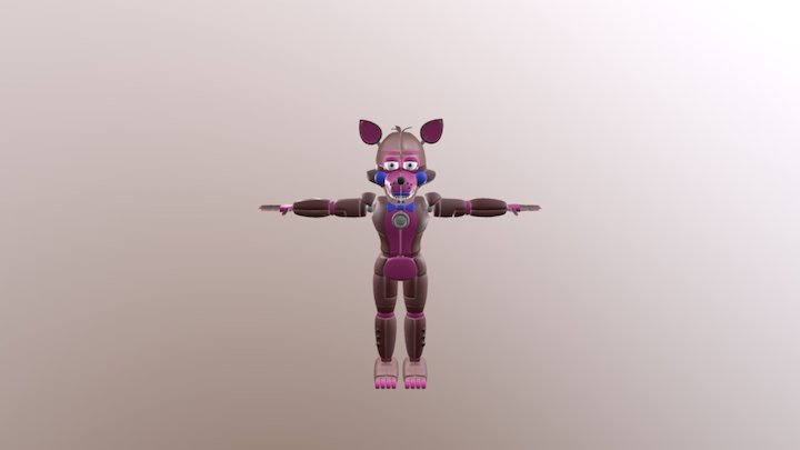 OC #2 "Funtime July" 3D Model