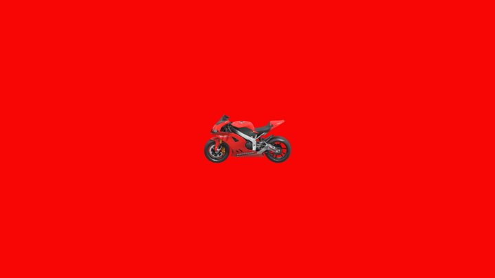 Moto GP bike 3D Model