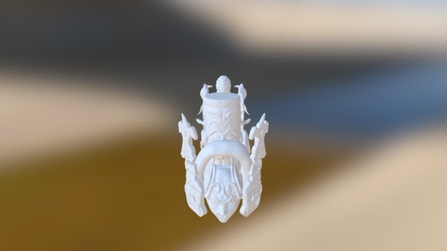 Carroza Ganadora Final Export1 3D Model