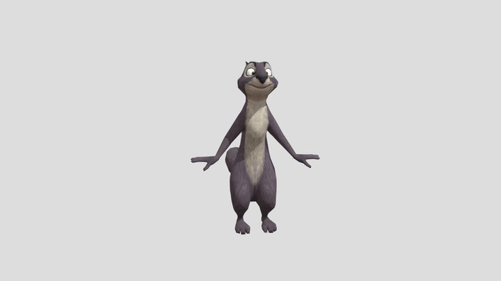 Surly (The Nut Job) – Modello 3D gratuito STL