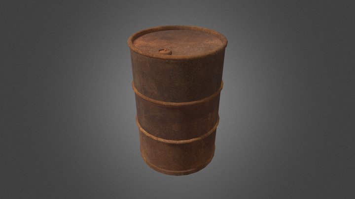 Barrel 3D Model