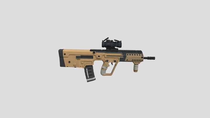 assault rifle 3D Model