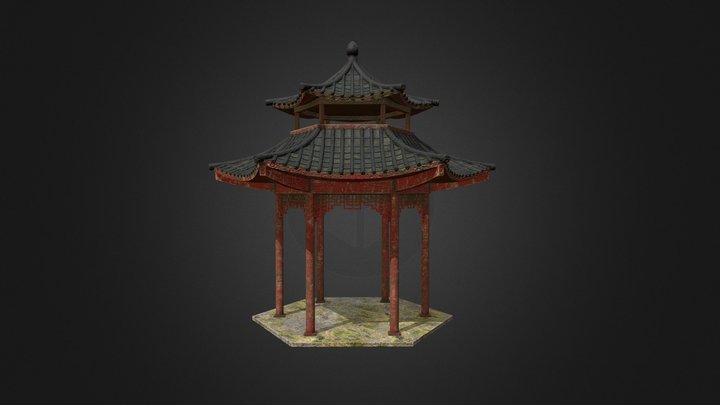 Pavillon 3D Model