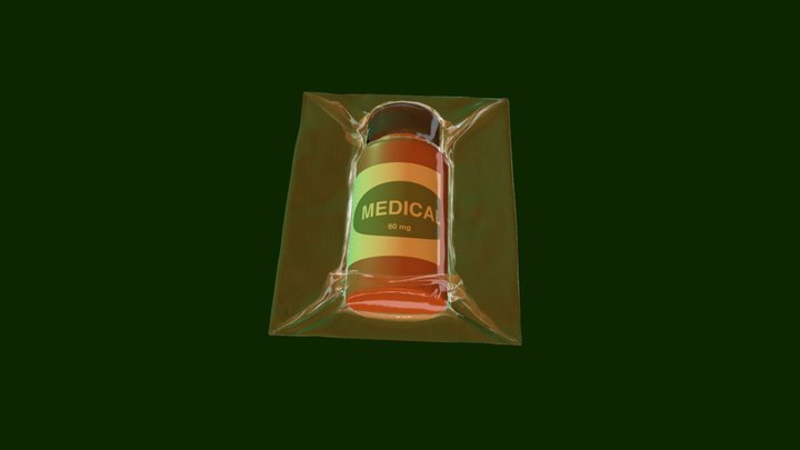 Elixir Extra Strength 60mg 3D Model
