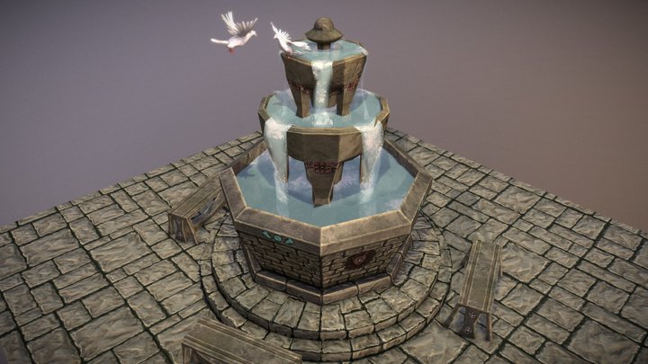 Fountain Place 3D Model