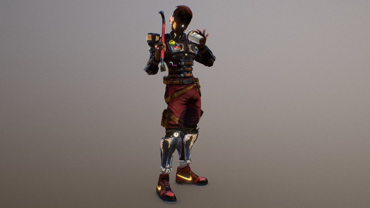 Chester 3D Model