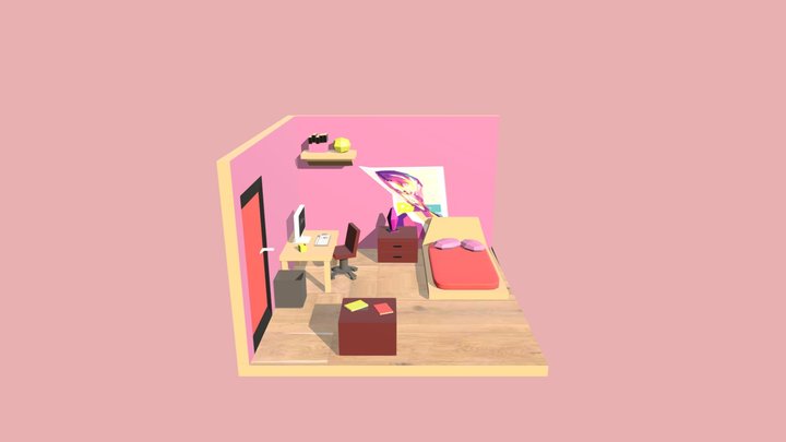 Stay's Room 3D Model