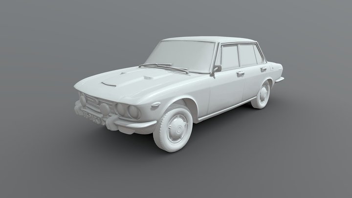 Mazda 1800 Deluxe 3D Print RTC360 3D Model