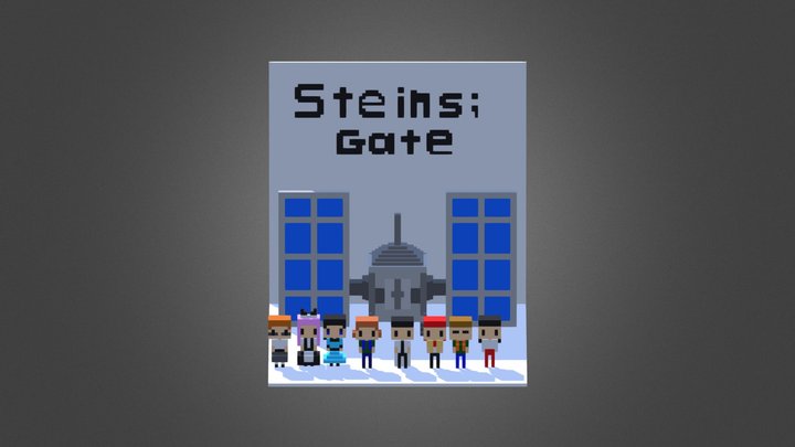 Steins; Gate 3D Model