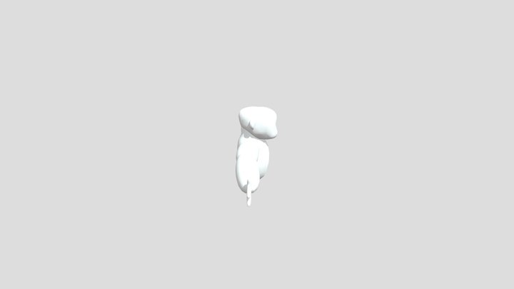 Gorilla Tag fan game player model /w Rig! 3D Model