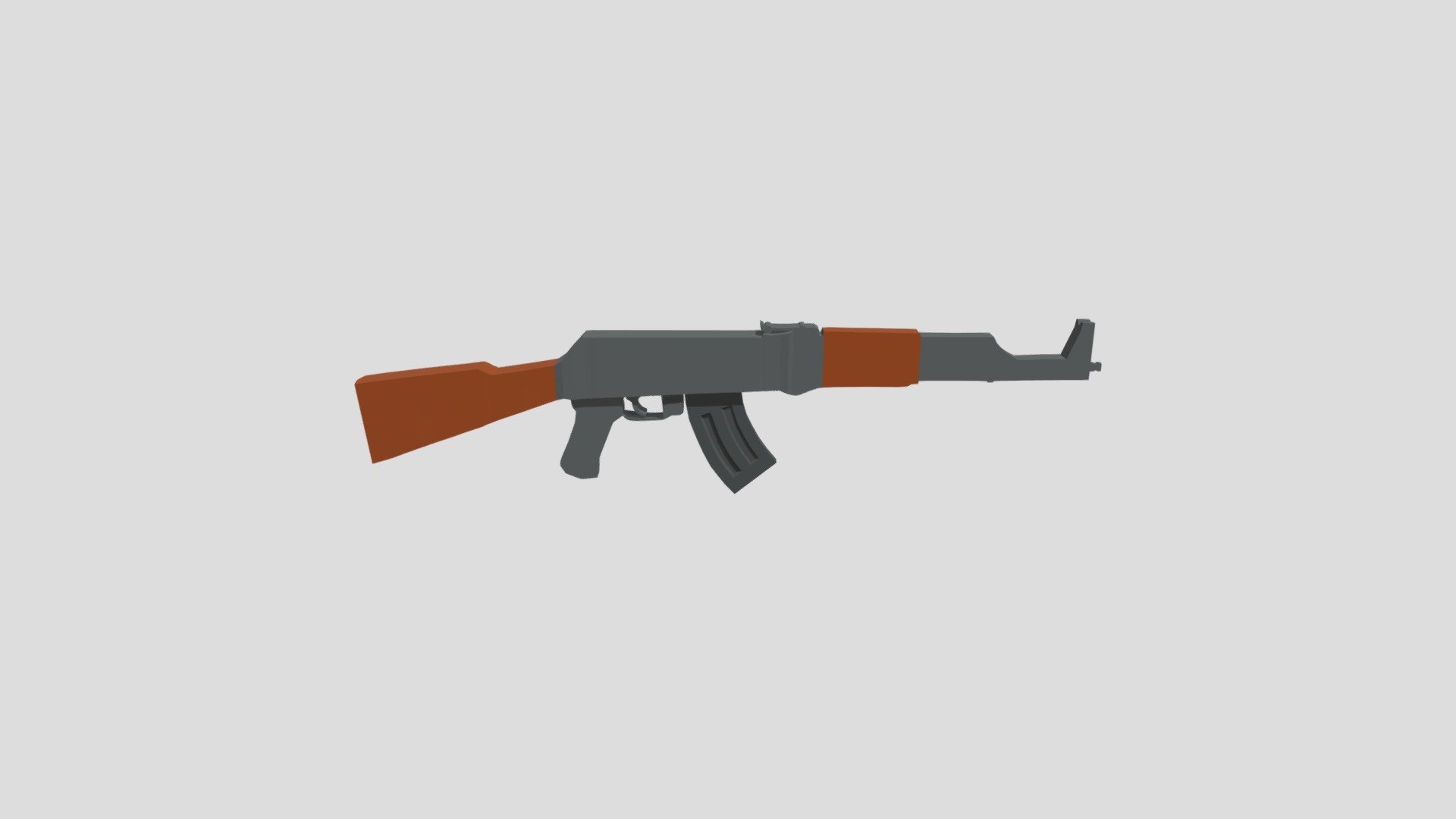 Low poly Assault rifle game ready - Download Free 3D model by Jayden ...