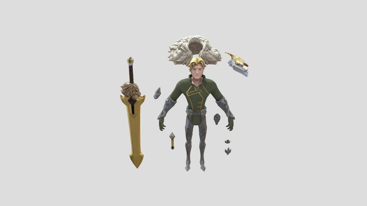 paladin_w8 3D Model