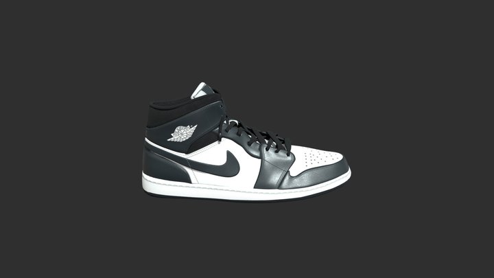 Jordan_Mid_Armory_Navy 3D Model