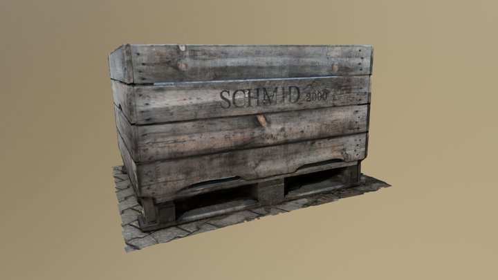 Stacker Crate | Photogrammetry 3D Model