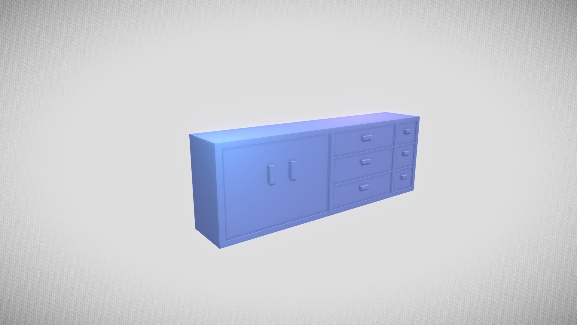 Sideboard Download Free 3D model by proppo [2b05609] Sketchfab