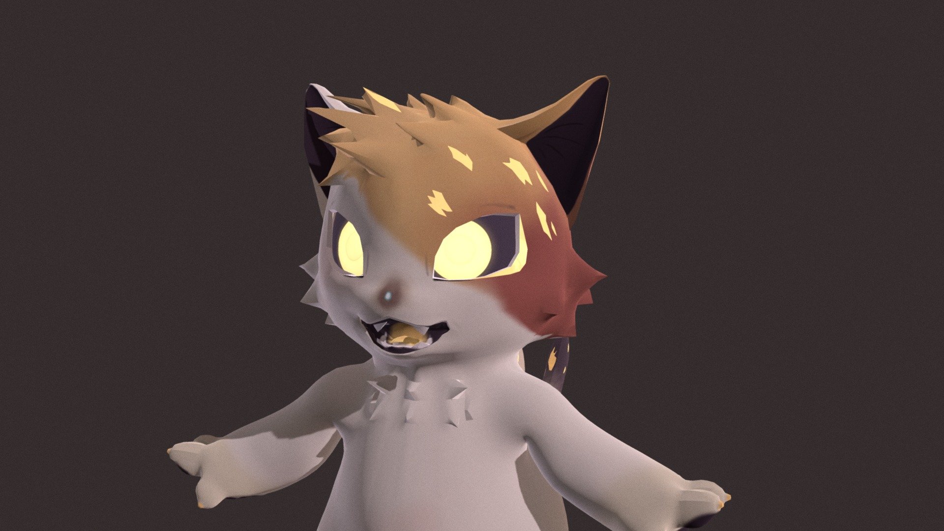 Nyakko - 3D model by Belyth [2b08af1] - Sketchfab