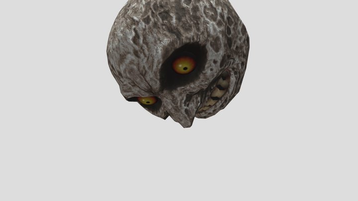 High Quality Majora’s Mask Moon Hyrule warriors 3D Model