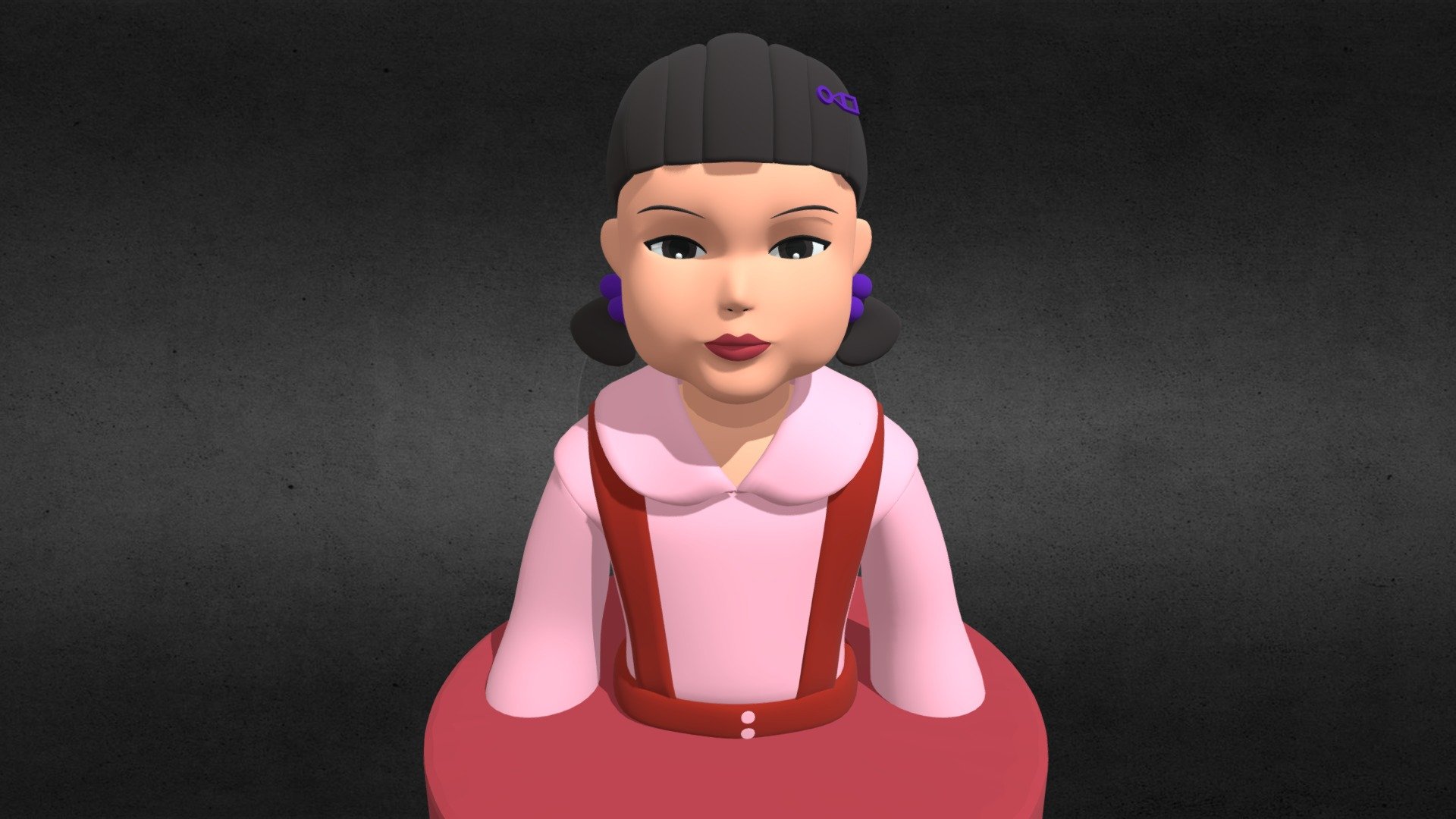 Young hee - Squid Game - 3D model by Summerforce (@sithtigun 