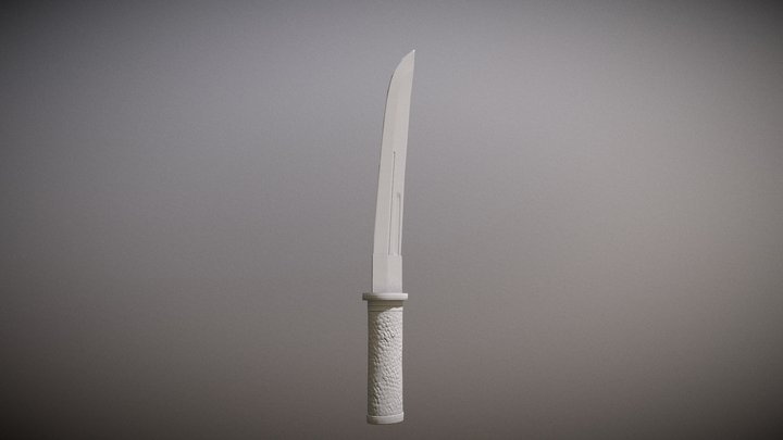 Tanto sword 3D Model