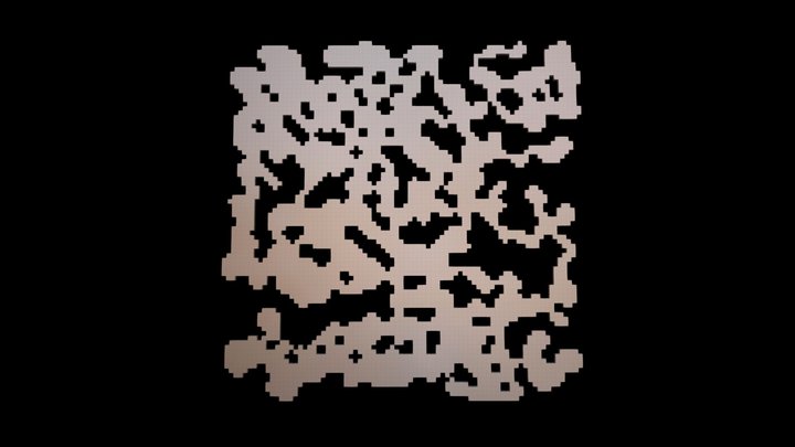 Low poly procedural cave maze environment – Modello 3D gratuito STL