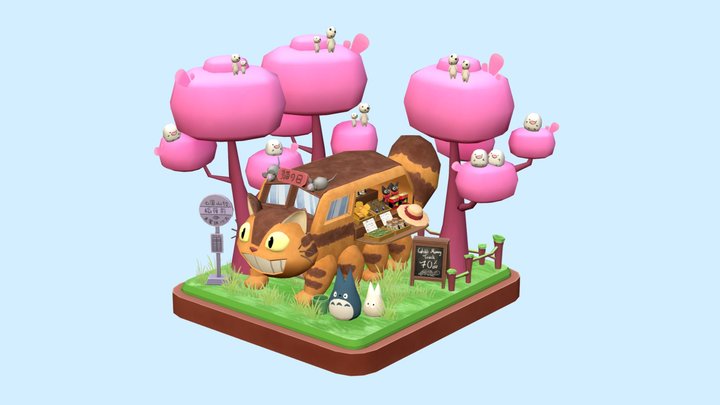 Catbus 3D models - Sketchfab