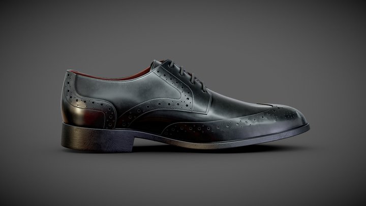 business shoes 3D Model