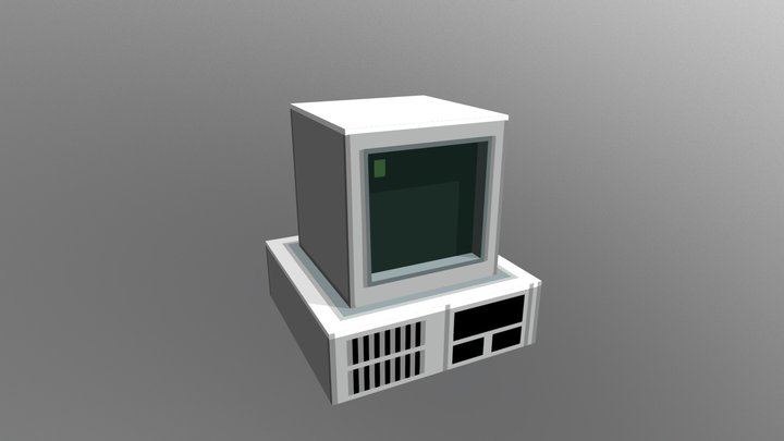 Low-Fi PC 3D Model