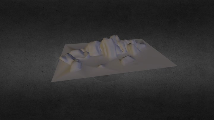 RockFormation_Low 3D Model