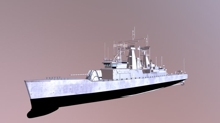AHMAD YANI SHIP 3D Model