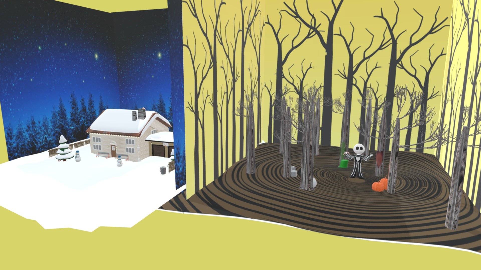 The nightmare before Christmas Game Download Free 3D model by 102