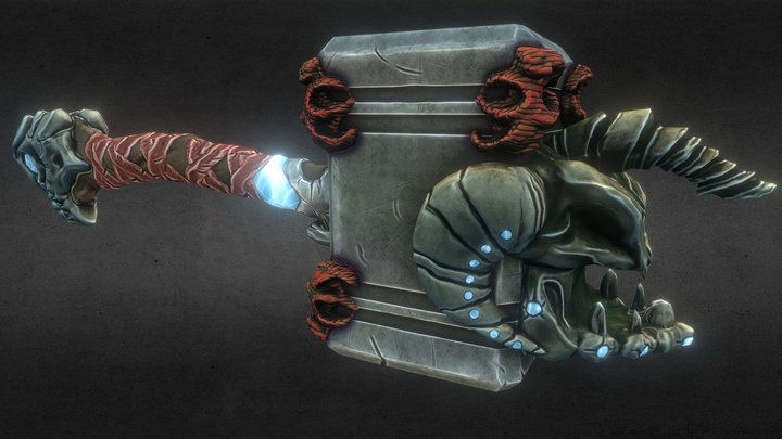 Monster Sea Hammer 3D Model