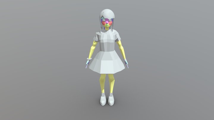 prima from art of sleep walker 3D Model