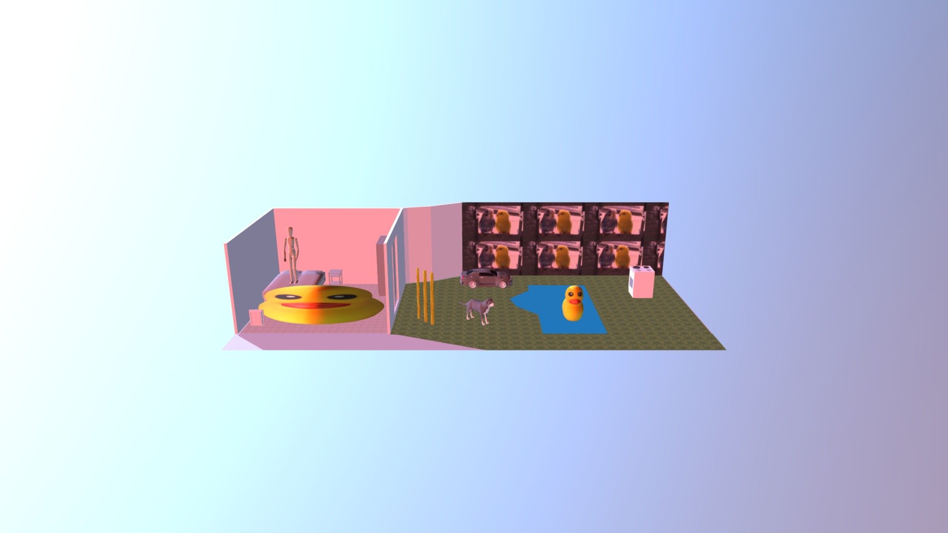 3d house