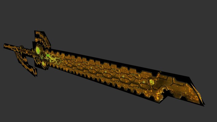 Mechonis Sword 3D Model