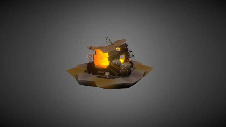 Shaman house 3D Model
