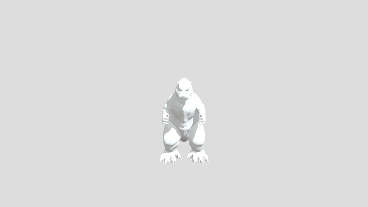 Gojira 1954 3D Model