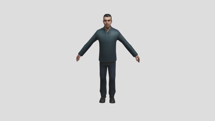 Male-07 V1 3D Model