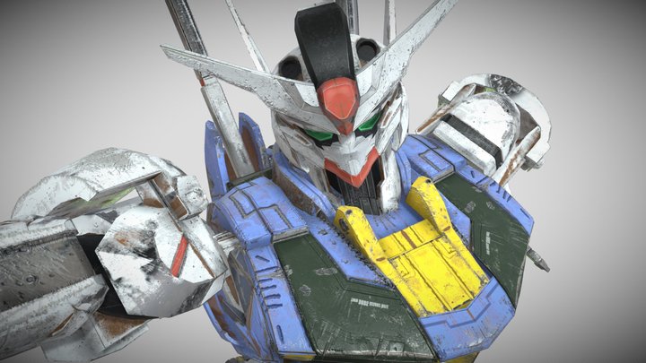 XVX-016 Gundam Aerial 3D Model