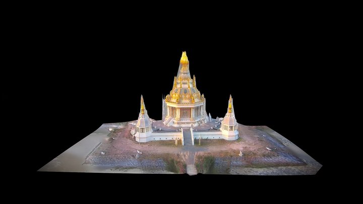 Wat Thungsetthi 3D Model