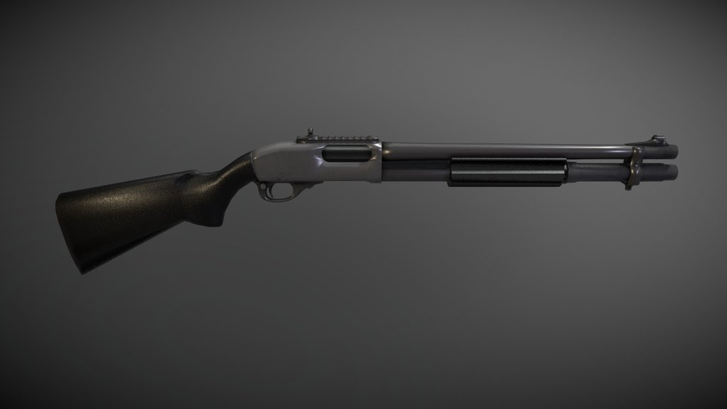 Weapon Pack - Shotguns - A 3D model collection by TessaraOxygen ...