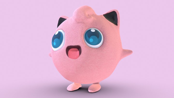 Jigglypuff - Pokemon 3D Model