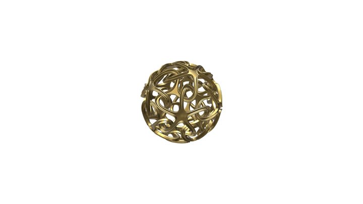 Interlinked-star 3D Model