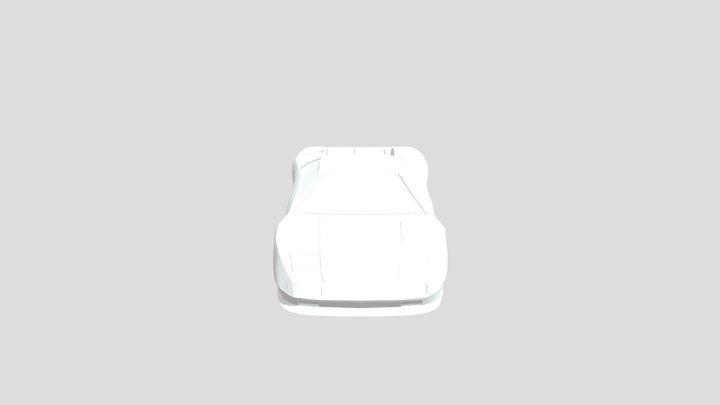 Lamborghini Diablo Obj 3D Model