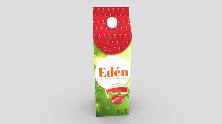 Edén fresa 3D Model