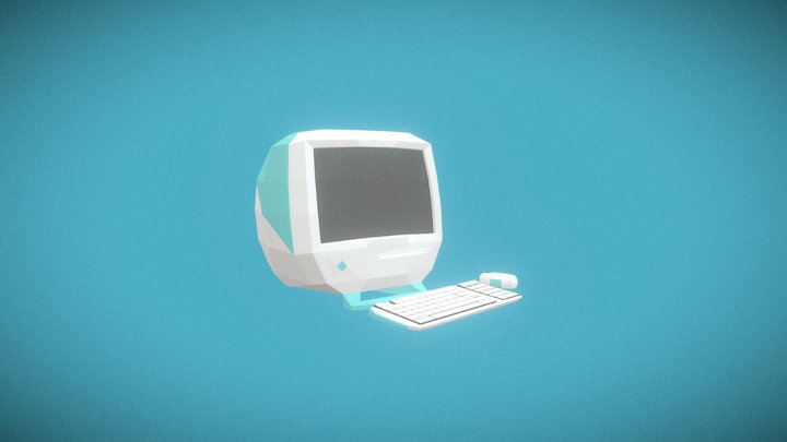 iMac 3D Model